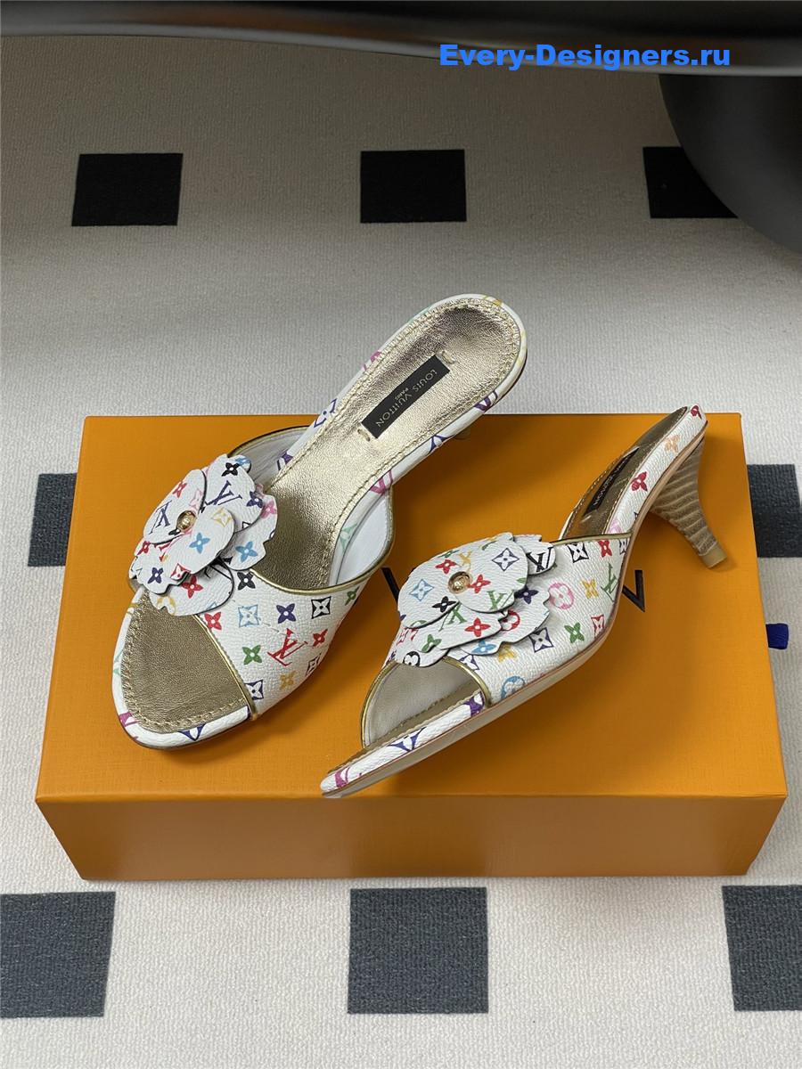 l0vis Vvtt0n lv x tm flower mules