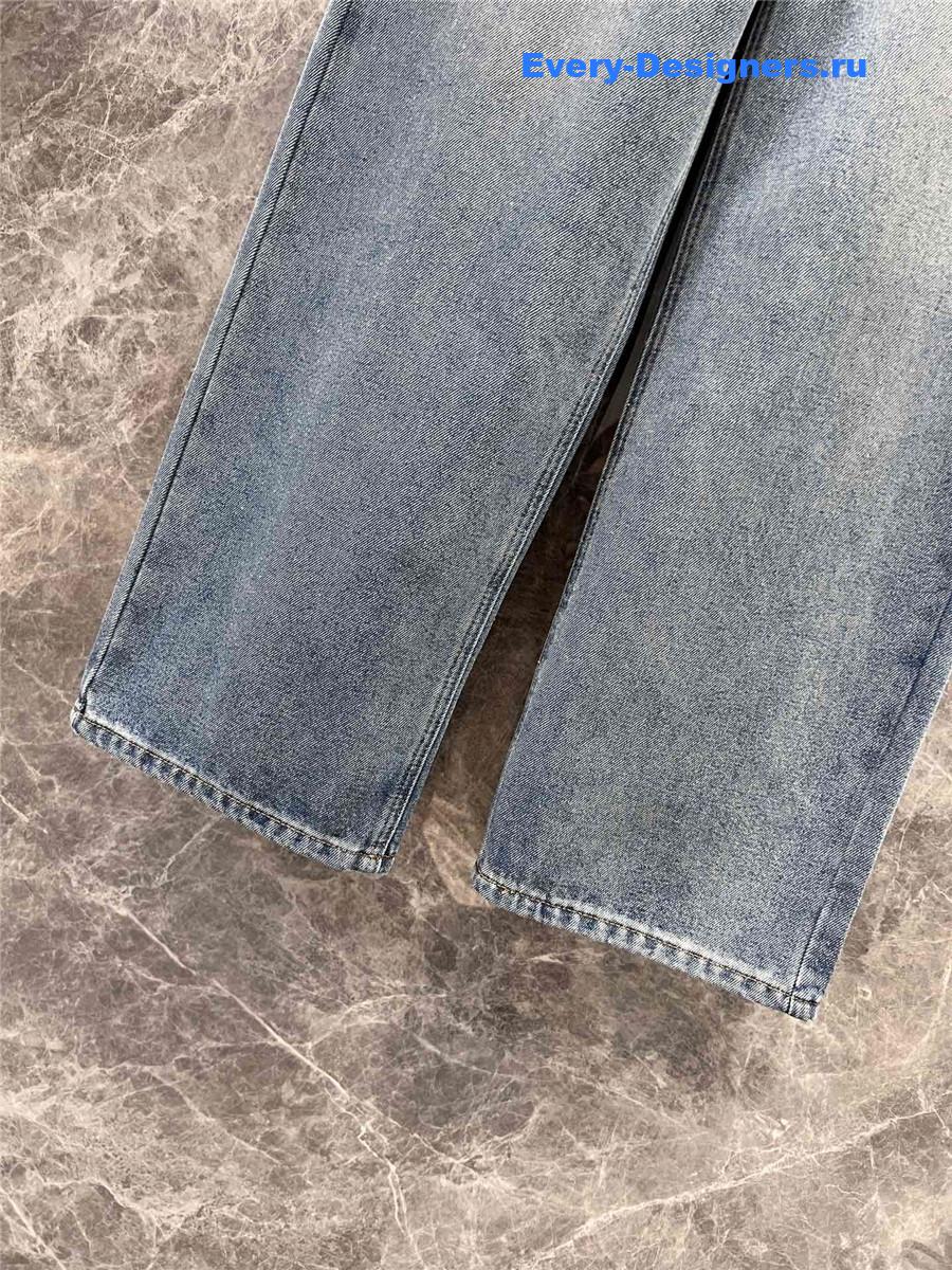 l0vis Vvtt0n embroidered straight jeans