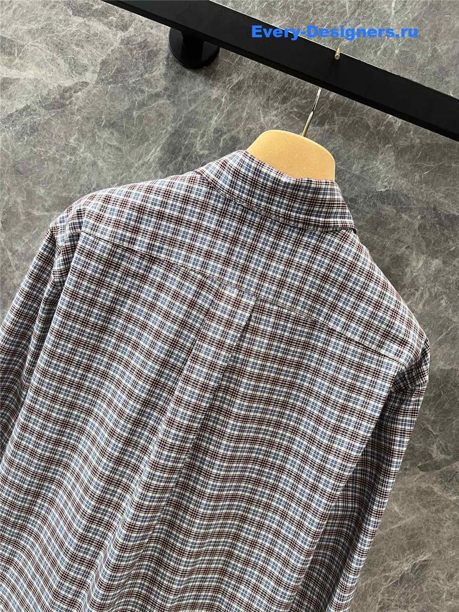 Miu Miu Checked Cord Shirt