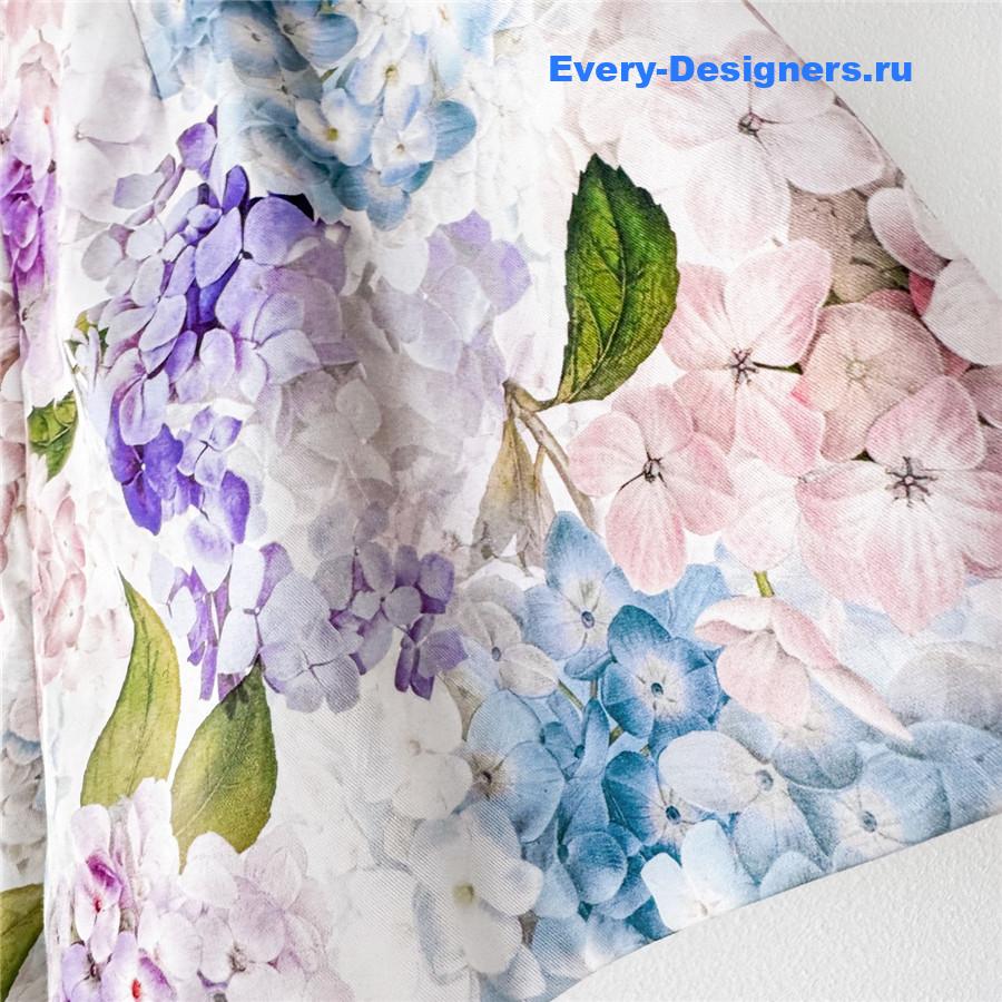 Zimm Floral Belted Shorts