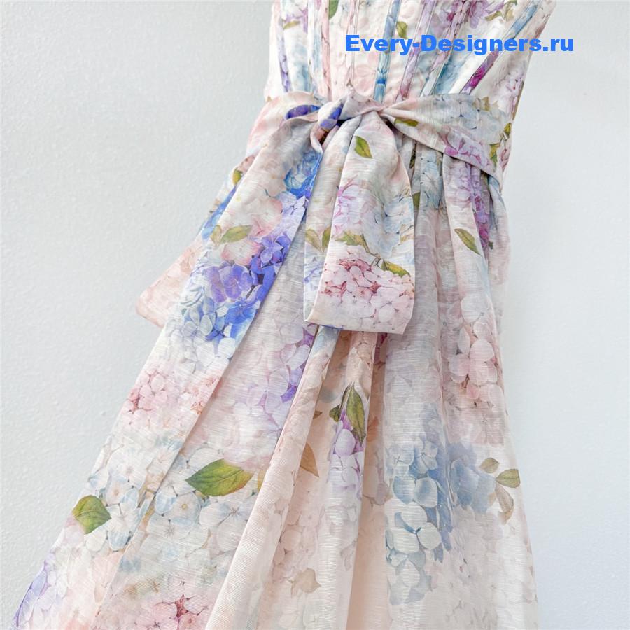 Zimme Hydrangea Corset Dress