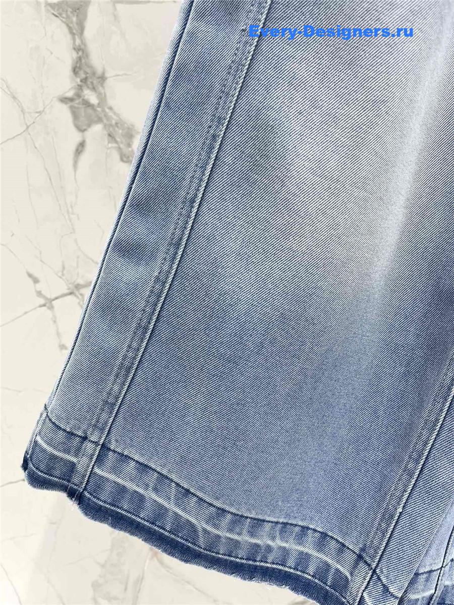 A1exa*der wang blue gradient denim pants