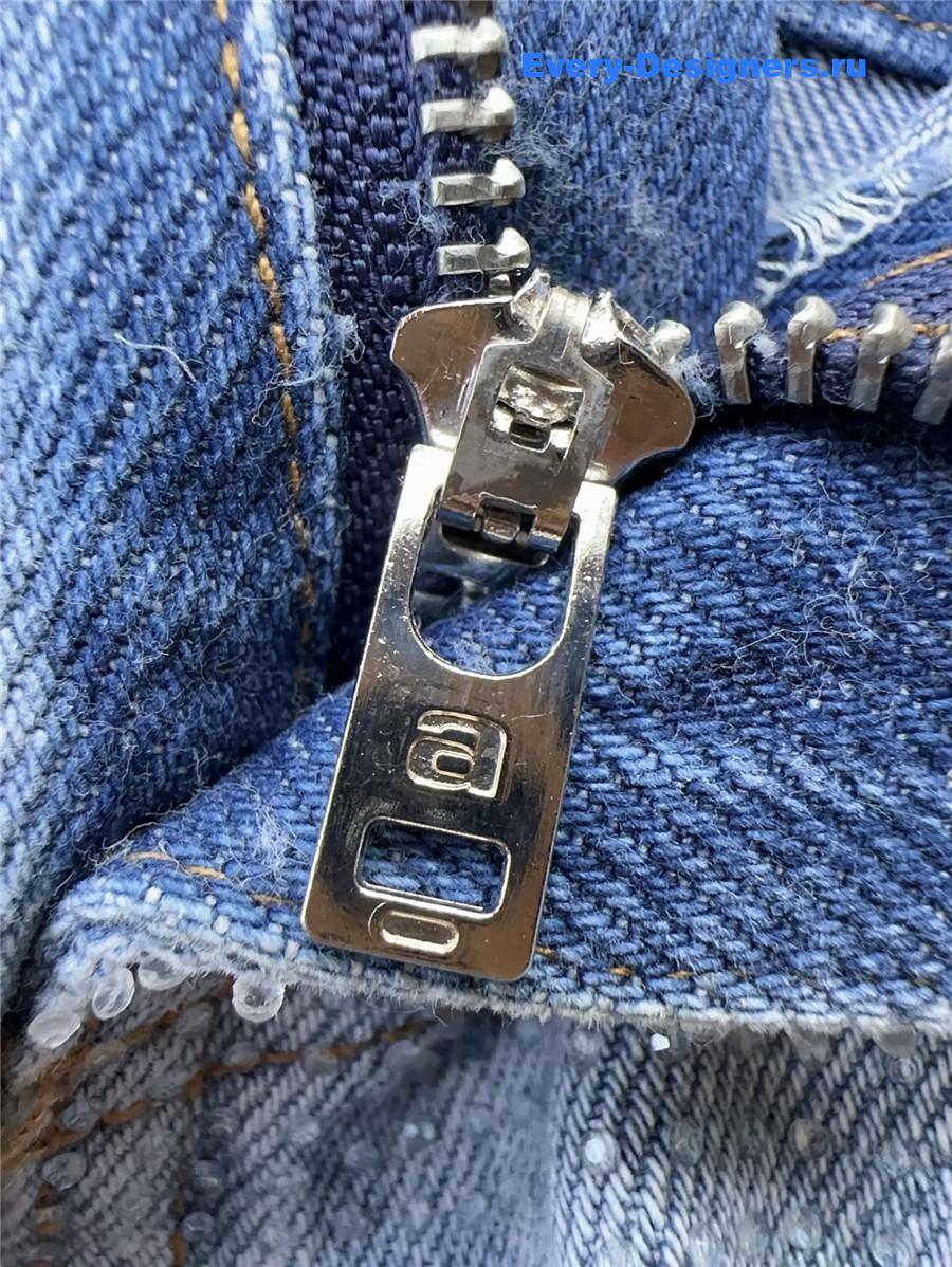 A1exa*der wang sequin denim shorts