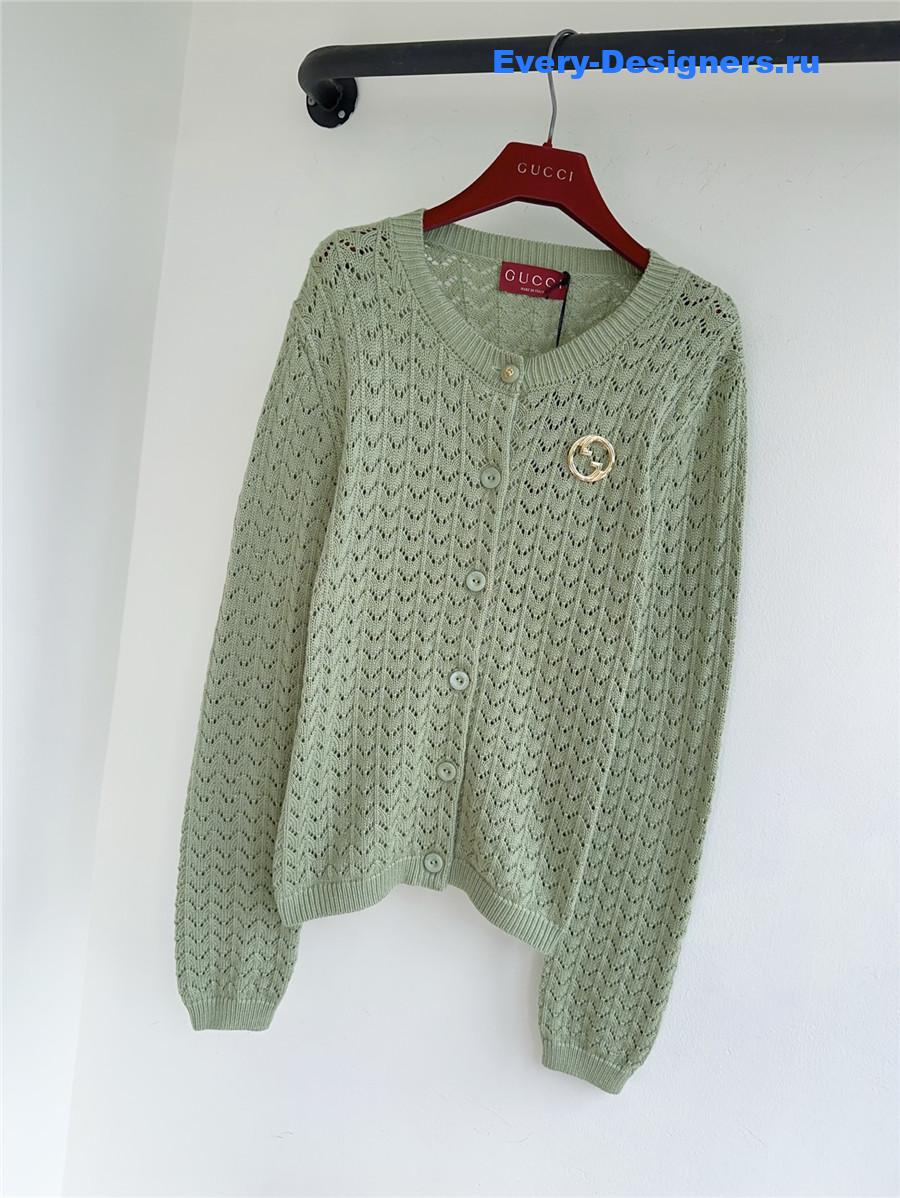 Gvc*1 gg jacquard cardigan