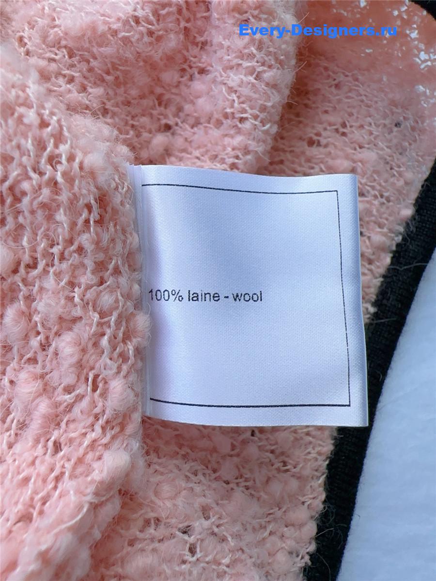 Ch**el knit cardigan skirt set