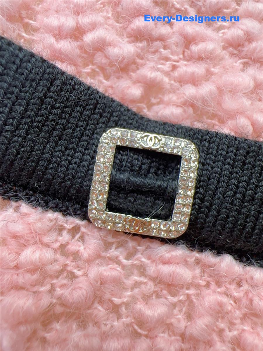 Ch**el knit cardigan skirt set