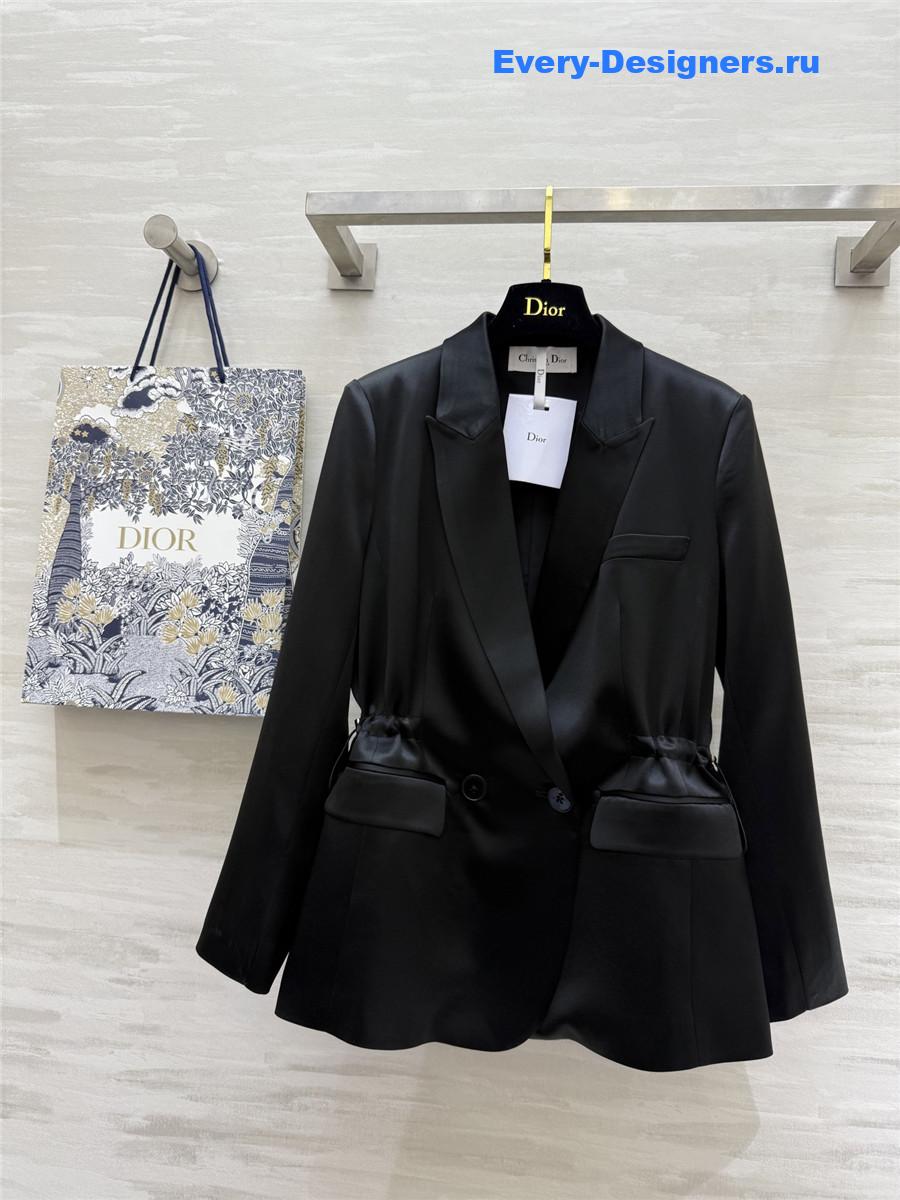 D10r cd waist black blazer