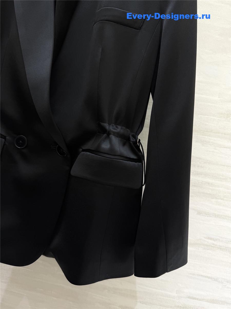 D10r cd waist black blazer