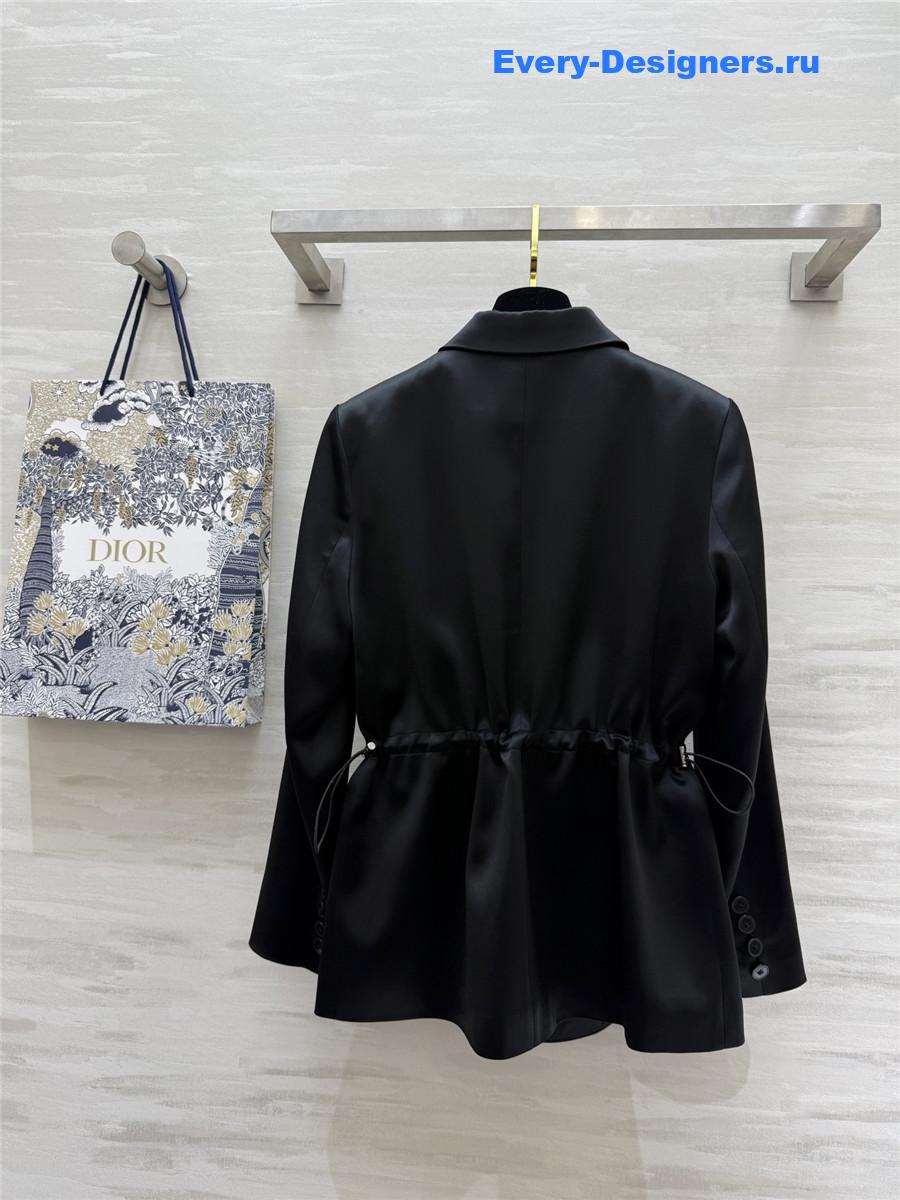 D10r cd waist black blazer