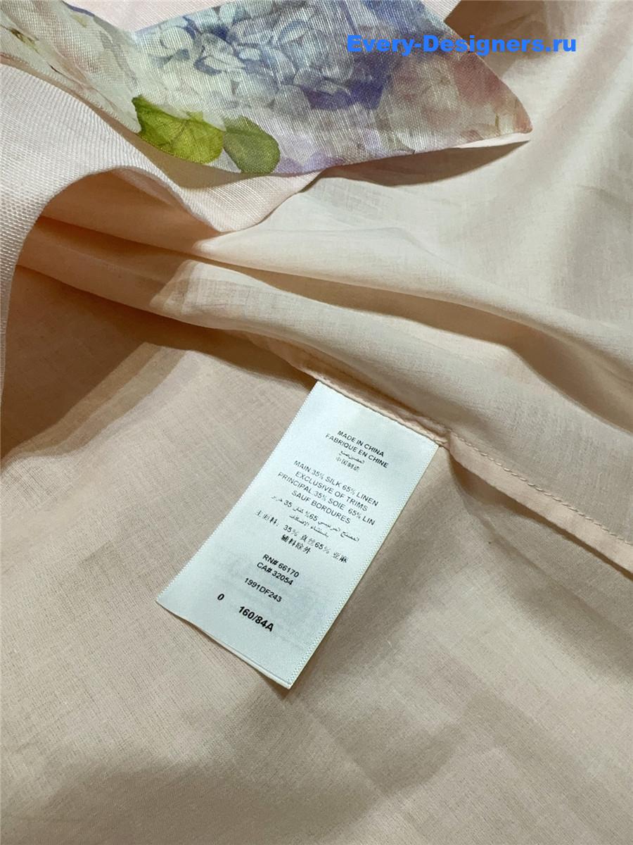 Zimm Lilac Floral Corset Midi Dress