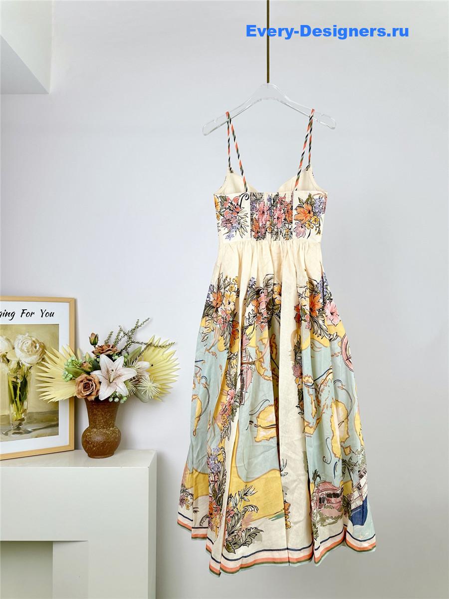 Zimm Nautical Map Dress