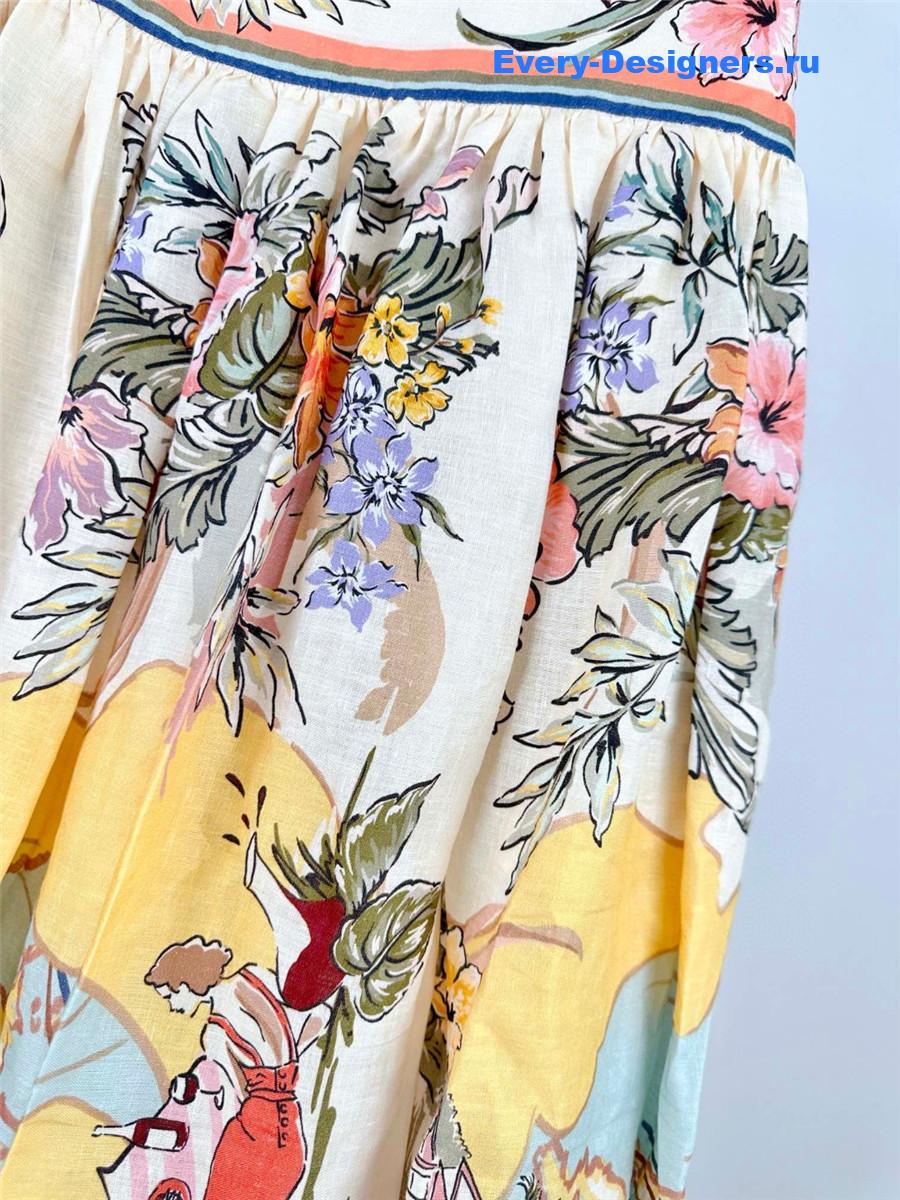 Zimm Nautical Map Dress