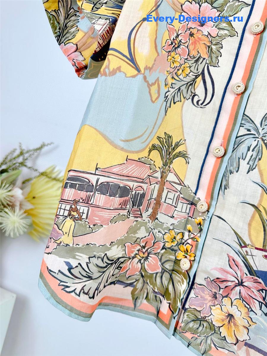 Zimm Nautical Map Shirt