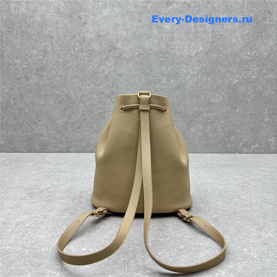 L0r0 P1ana calfskin drawstring backpack