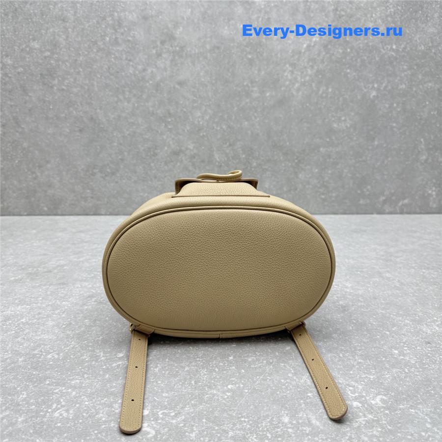 L0r0 P1ana calfskin drawstring backpack