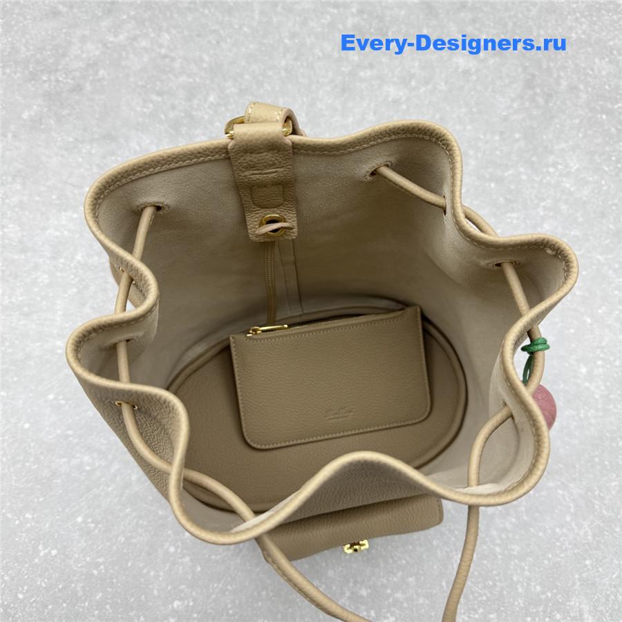 L0r0 P1ana calfskin drawstring backpack