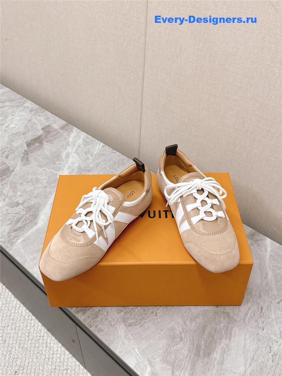 l0vis Vvtt0n brown sneakerina ballet sneakers