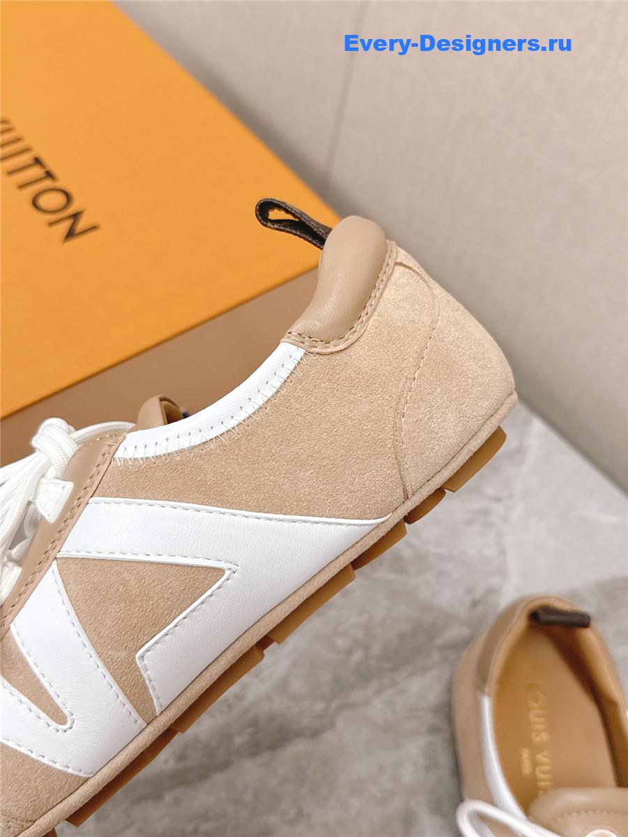 l0vis Vvtt0n brown sneakerina ballet sneakers