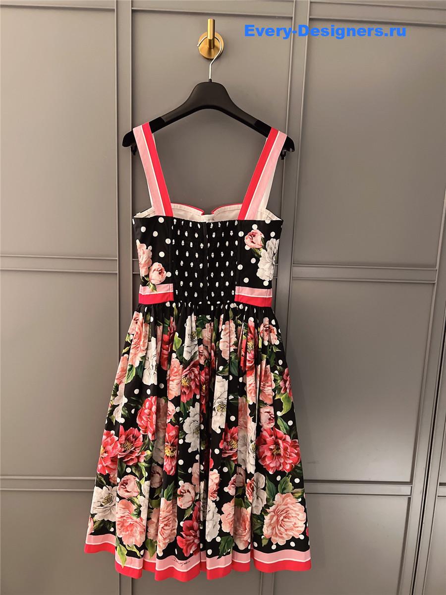 Dolce&Gabbana Poplin Camisole Dress