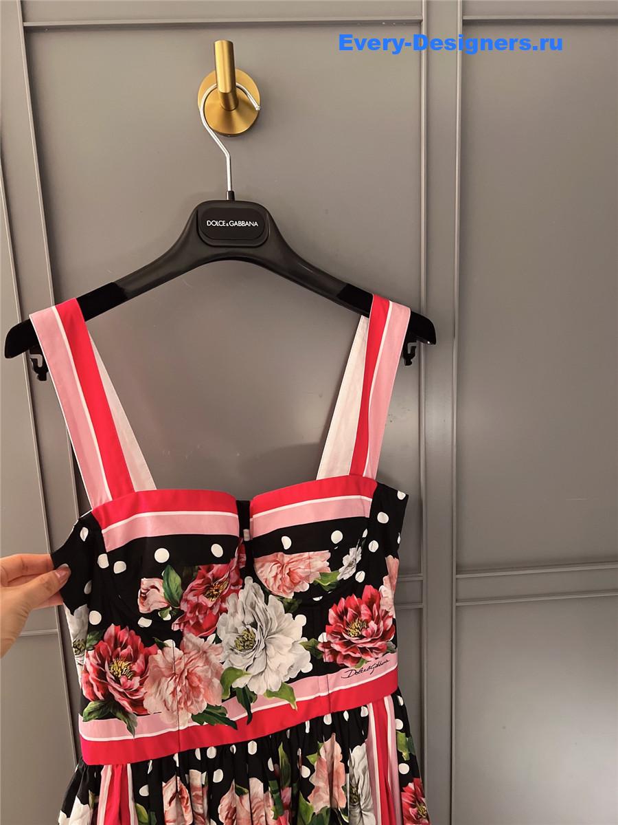 Dolce&Gabbana Poplin Camisole Dress