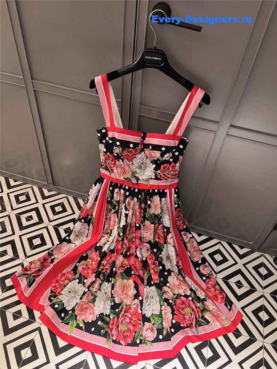 Dolce&Gabbana Poplin Camisole Dress