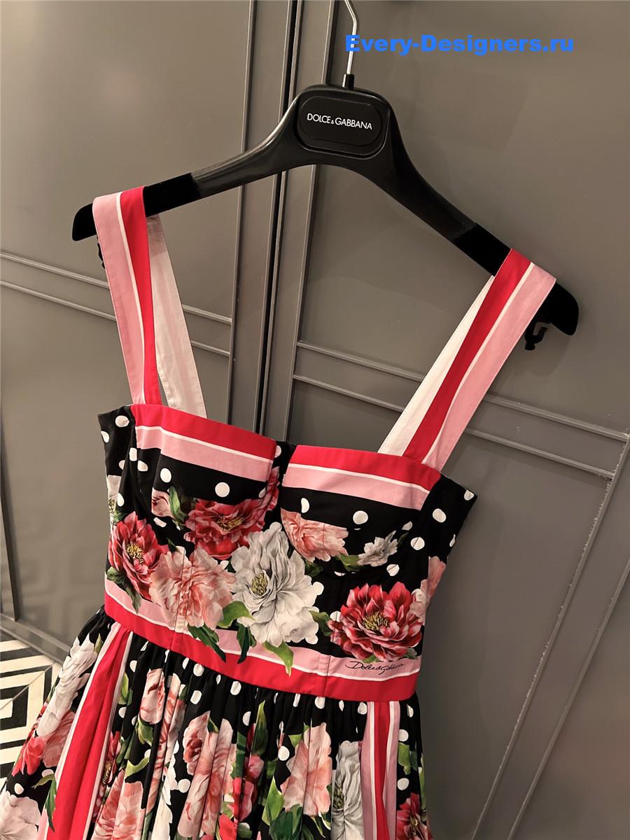 Dolce&Gabbana Poplin Camisole Dress