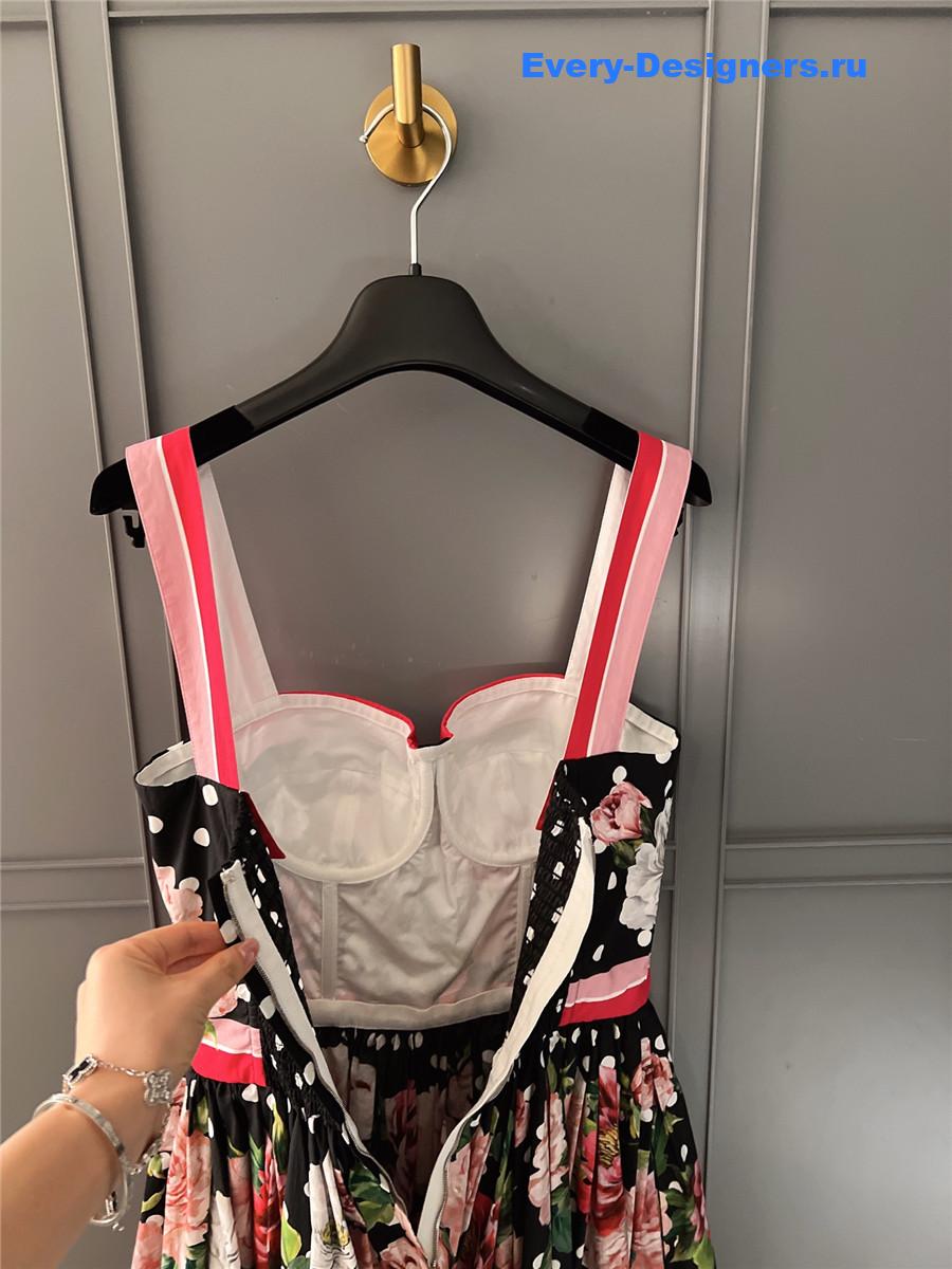 Dolce&Gabbana Poplin Camisole Dress