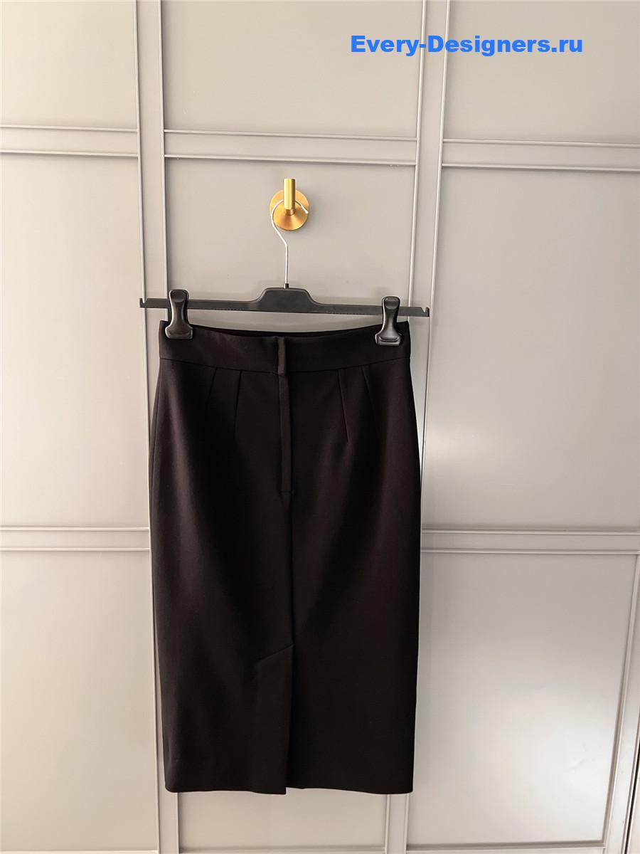 Dolce & Gabbana Wool Pencil Skirt