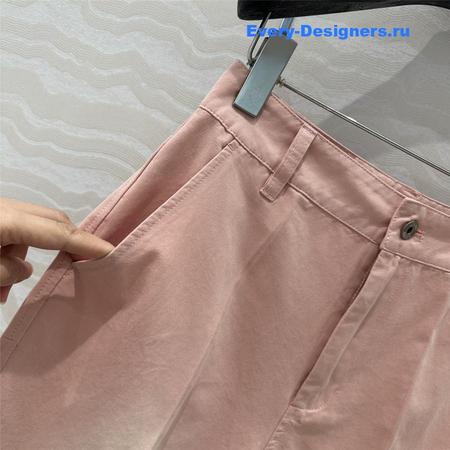 L0ew* pink anagram bermuda shorts