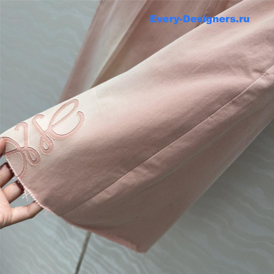 L0ew* pink anagram bermuda shorts