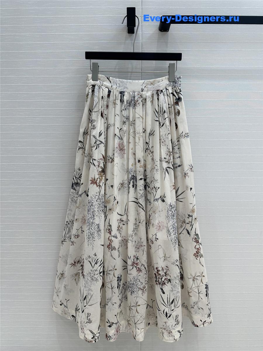 D10r millefiori flared skirt