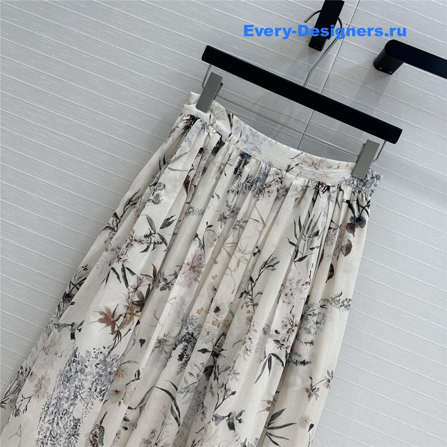 D10r millefiori flared skirt