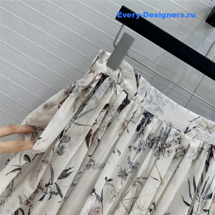 D10r millefiori flared skirt