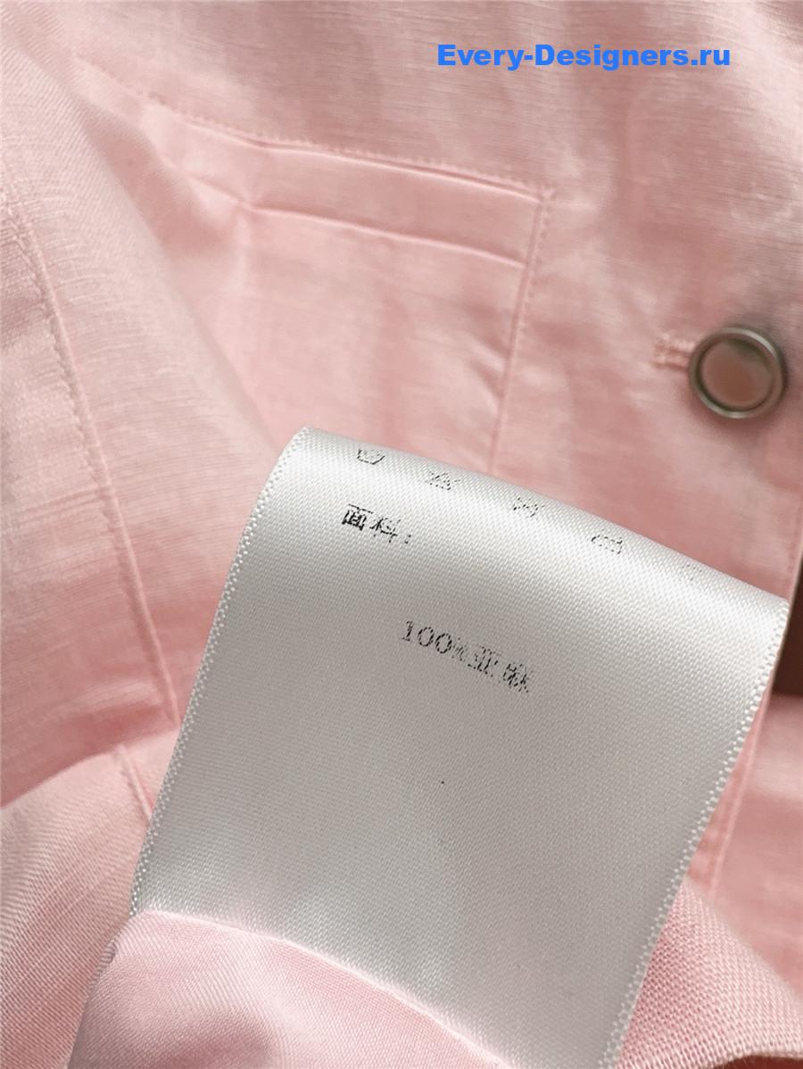 L0r0 P1ana pink vest trousers suit