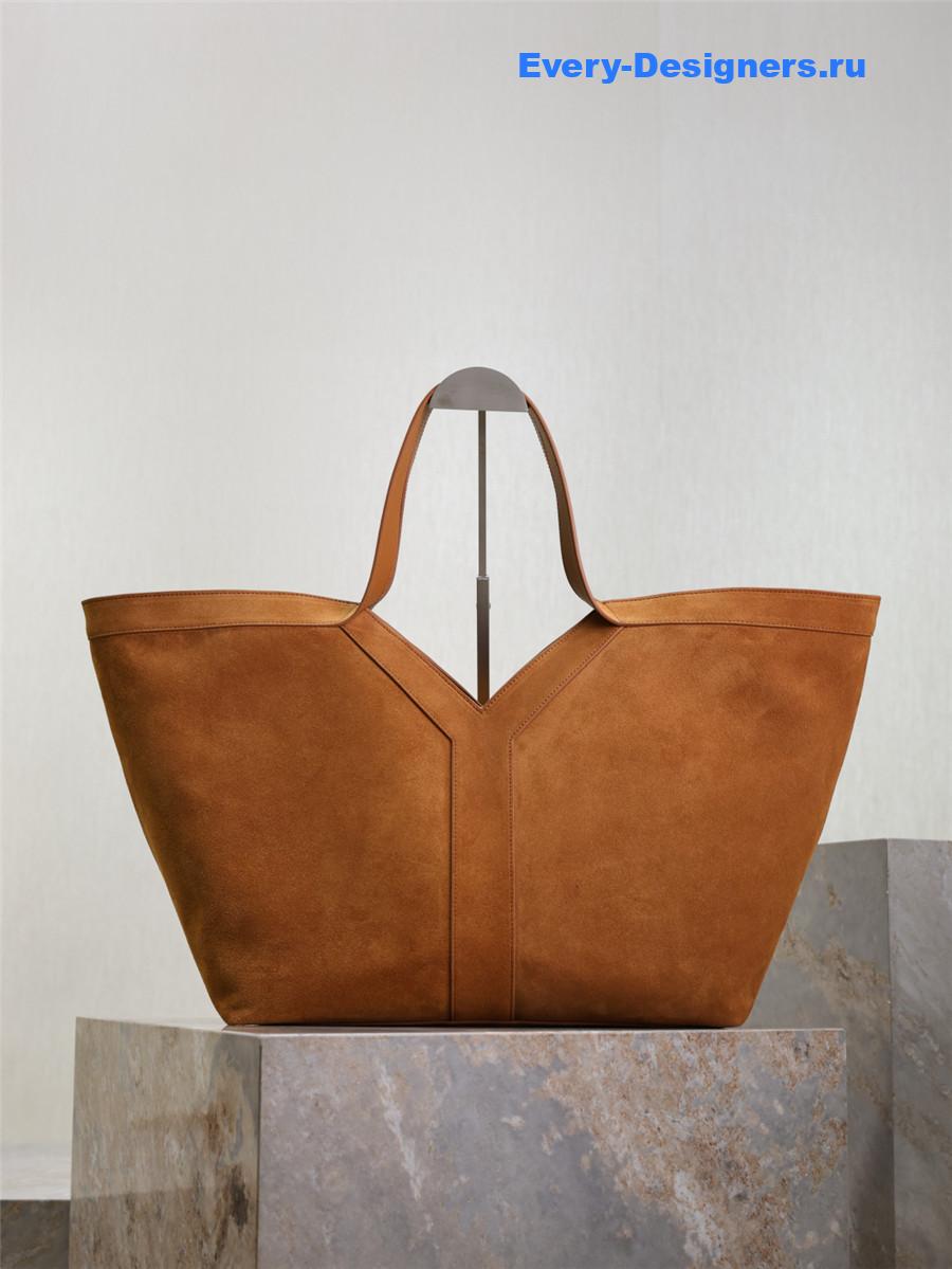Sa1nt Lau*nt y tote in suede