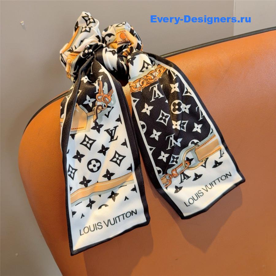 l0vis Vvtt0n letter ribbon hair tie