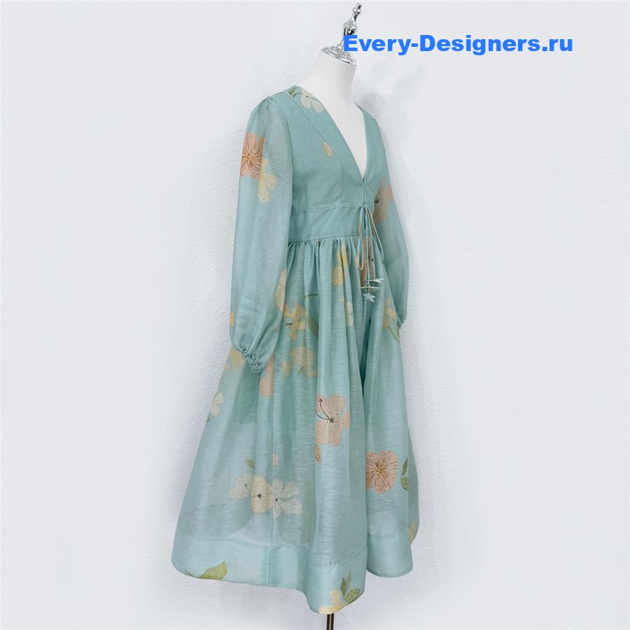 Zimm Illuminate Drawn Billow Dress