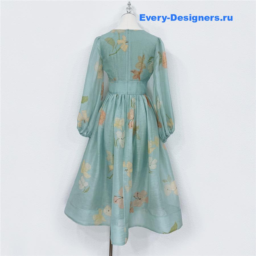 Zimm Illuminate Drawn Billow Dress