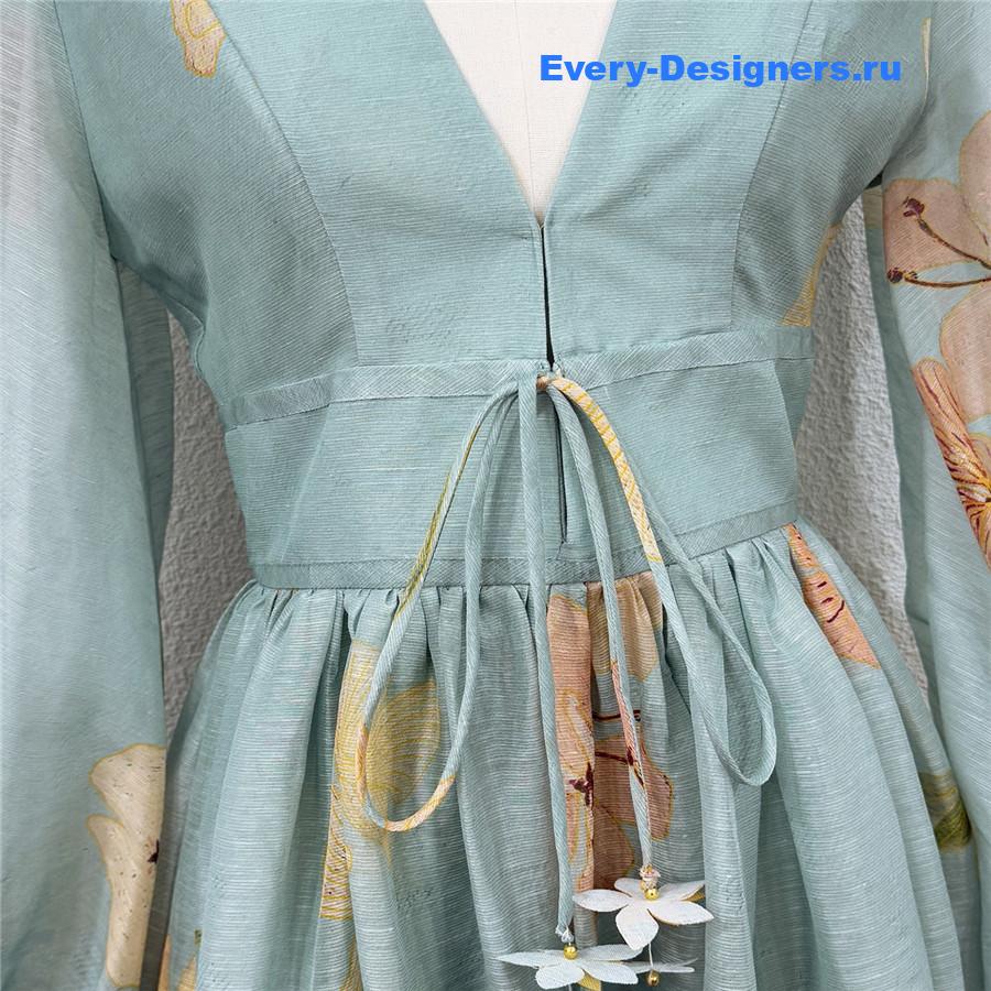 Zimm Illuminate Drawn Billow Dress