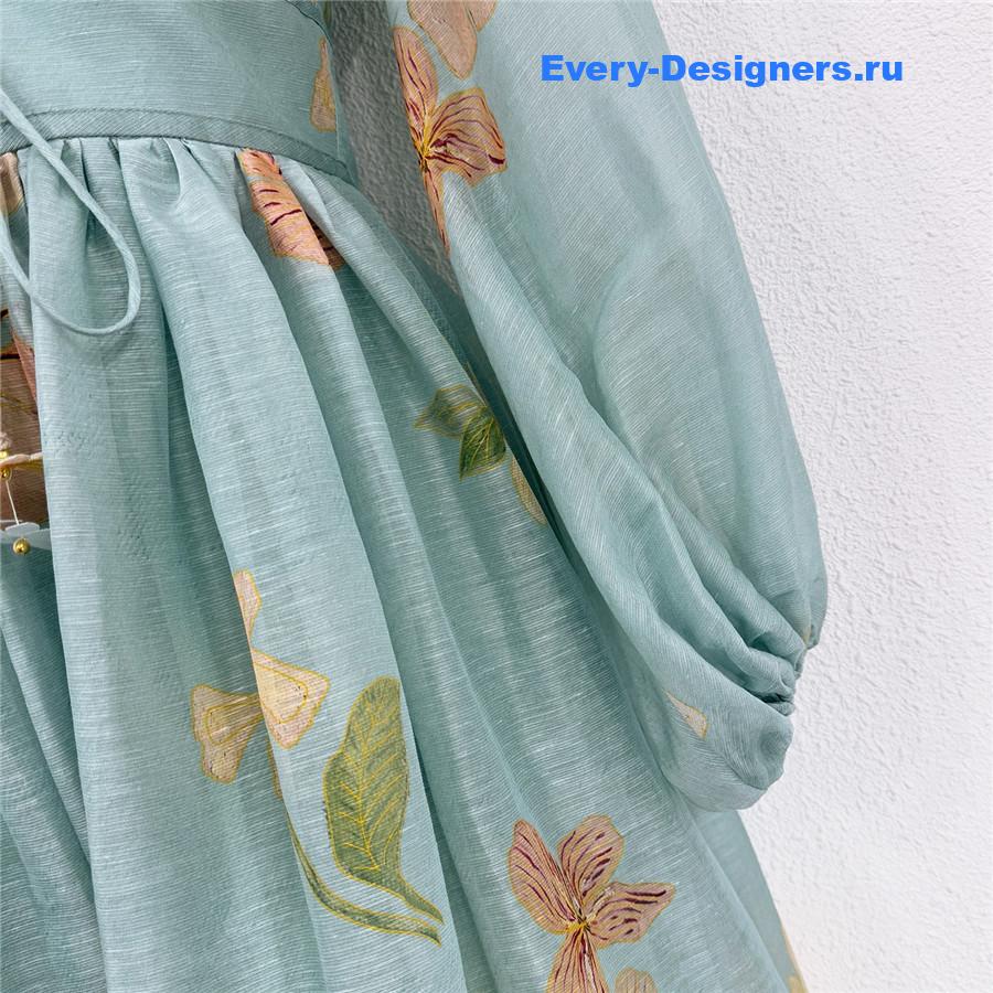 Zimm Illuminate Drawn Billow Dress