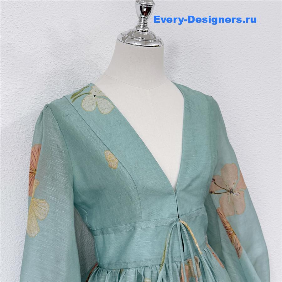 Zimm Illuminate Drawn Billow Dress