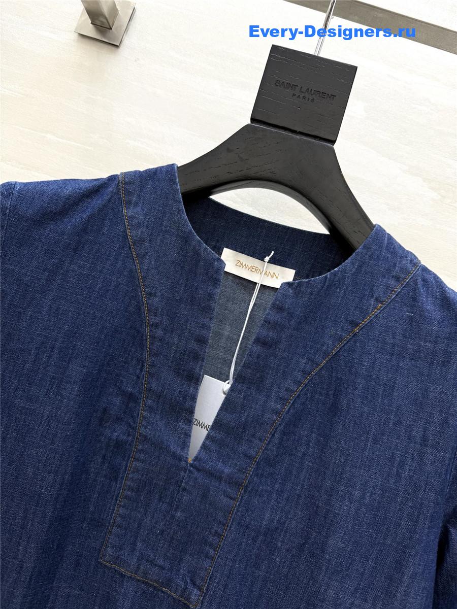 Zimm Wylie Denim Tunic Top
