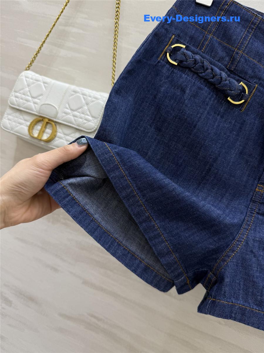 Zimm Wylie High-Rise Denim Shorts