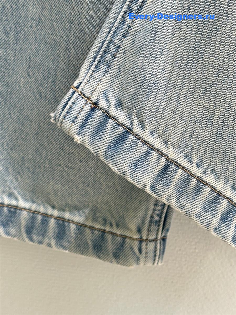 A1exa*der wang rhinestone light blue jeans