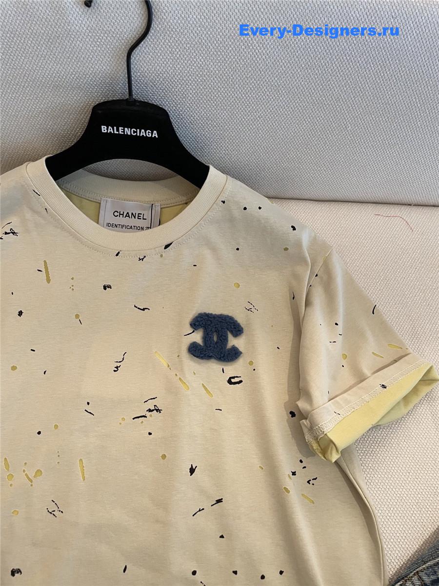 Ch**el cc logo loose tee