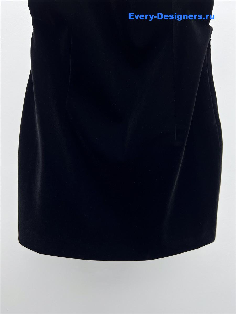 Miu Miu Velvet Mini-Dress