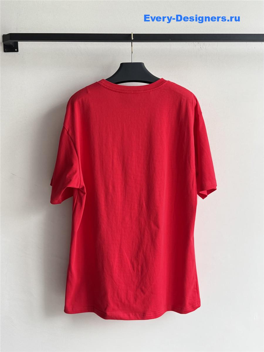 va1e*ntin0 red chat de la Ma1s0n cotton tee
