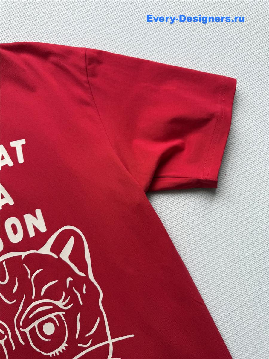 va1e*ntin0 red chat de la Ma1s0n cotton tee