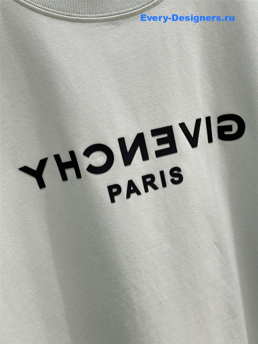 Givenchy Mint Green Logo T-Shirt