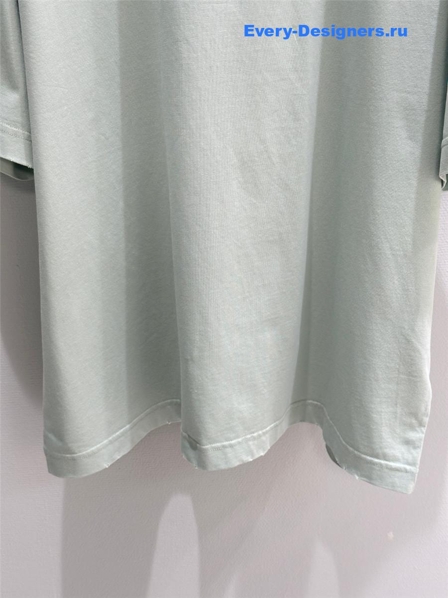 Givenchy Mint Green Logo T-Shirt